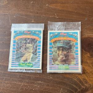Vintage 1970 Kellogg’s 3-D Baseball Cards-Ernie Banks HOF + Boog Powell Sealed!